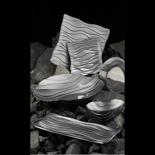 Bộ bát đĩa Atlas Grey