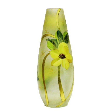 Lọ hoa vẽ tay nghệ thuật Gipar, H60cm