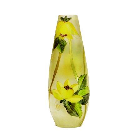 Lọ hoa vẽ tay nghệ thuật Gipar, H50cm
