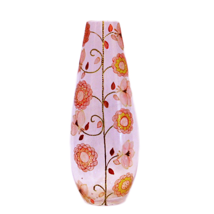Lọ hoa vẽ tay nghệ thuật Gipar, H50cm