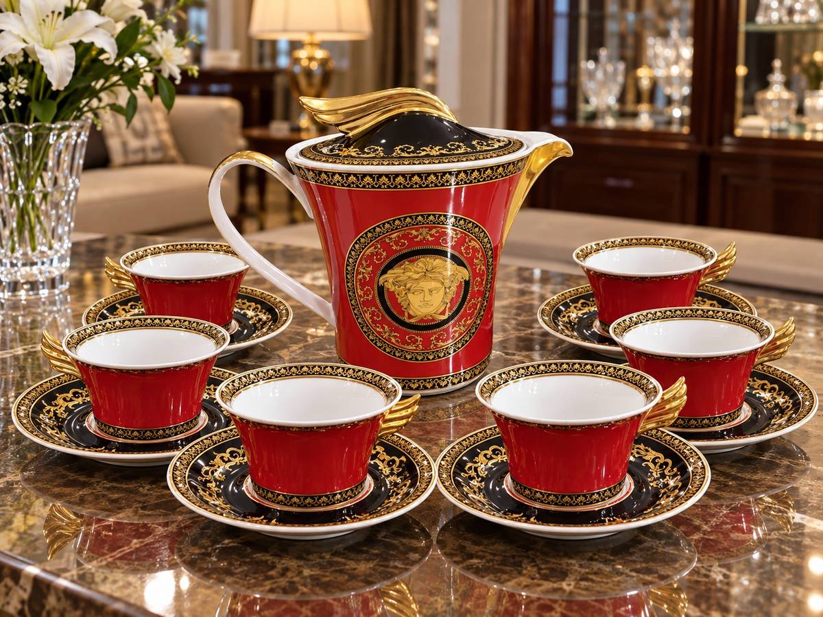 Bộ trà Versace Medusa