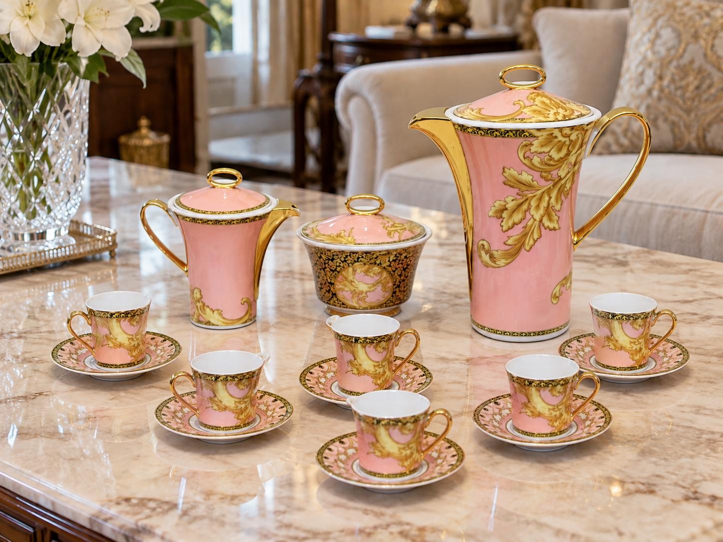 Bộ cà phê Versace Les reves Byzantines