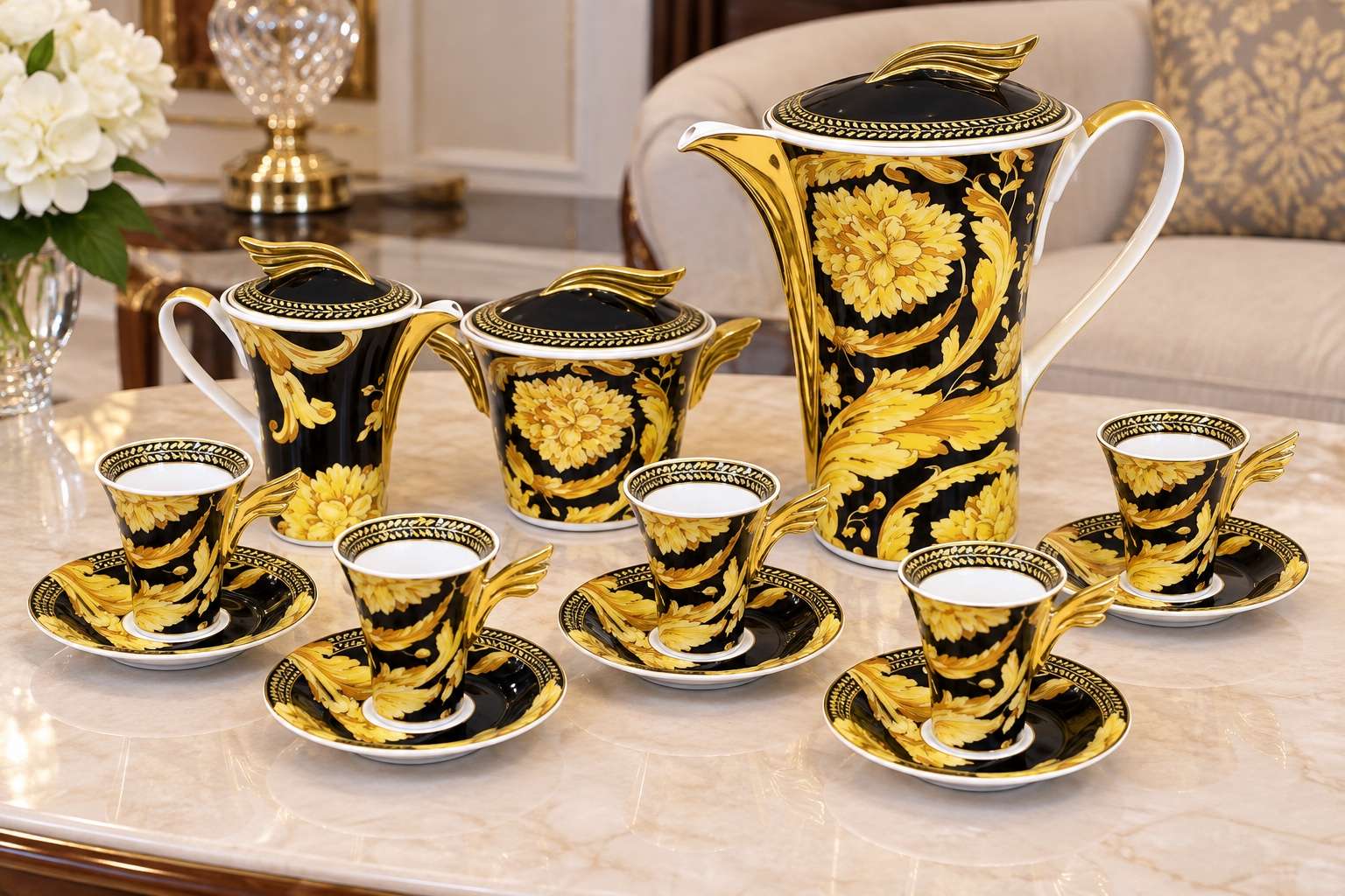 Bộ cà phê Versace Vanity