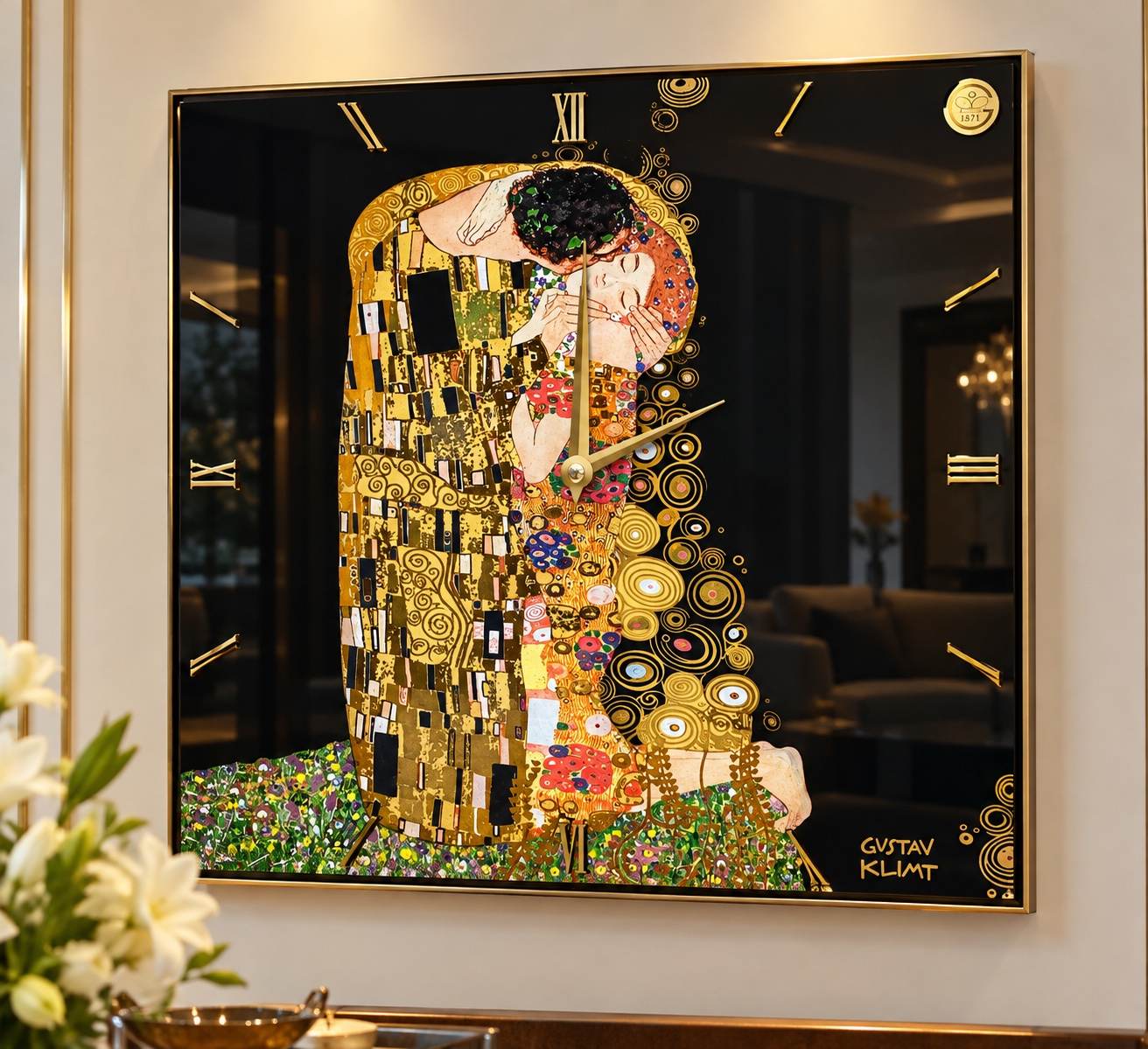 Đồng hồ The Kiss, H30,5x30,5