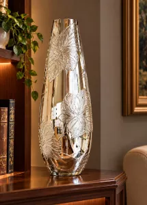 Lọ hoa vẽ tay nghệ thuật Gipar, H60cm