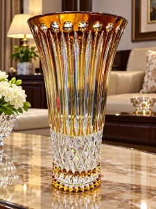 Lọ hoa pha lê Segu, H38cm