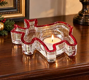 Chân nến Reindeer Red