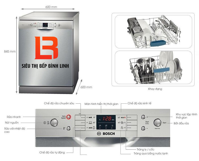 Máy rửa bát tại Vinh, Nghệ An