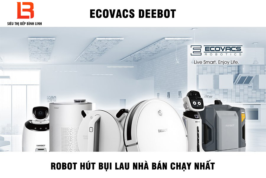 Robot hút bụi lau nhà tại Vinh Nghệ An