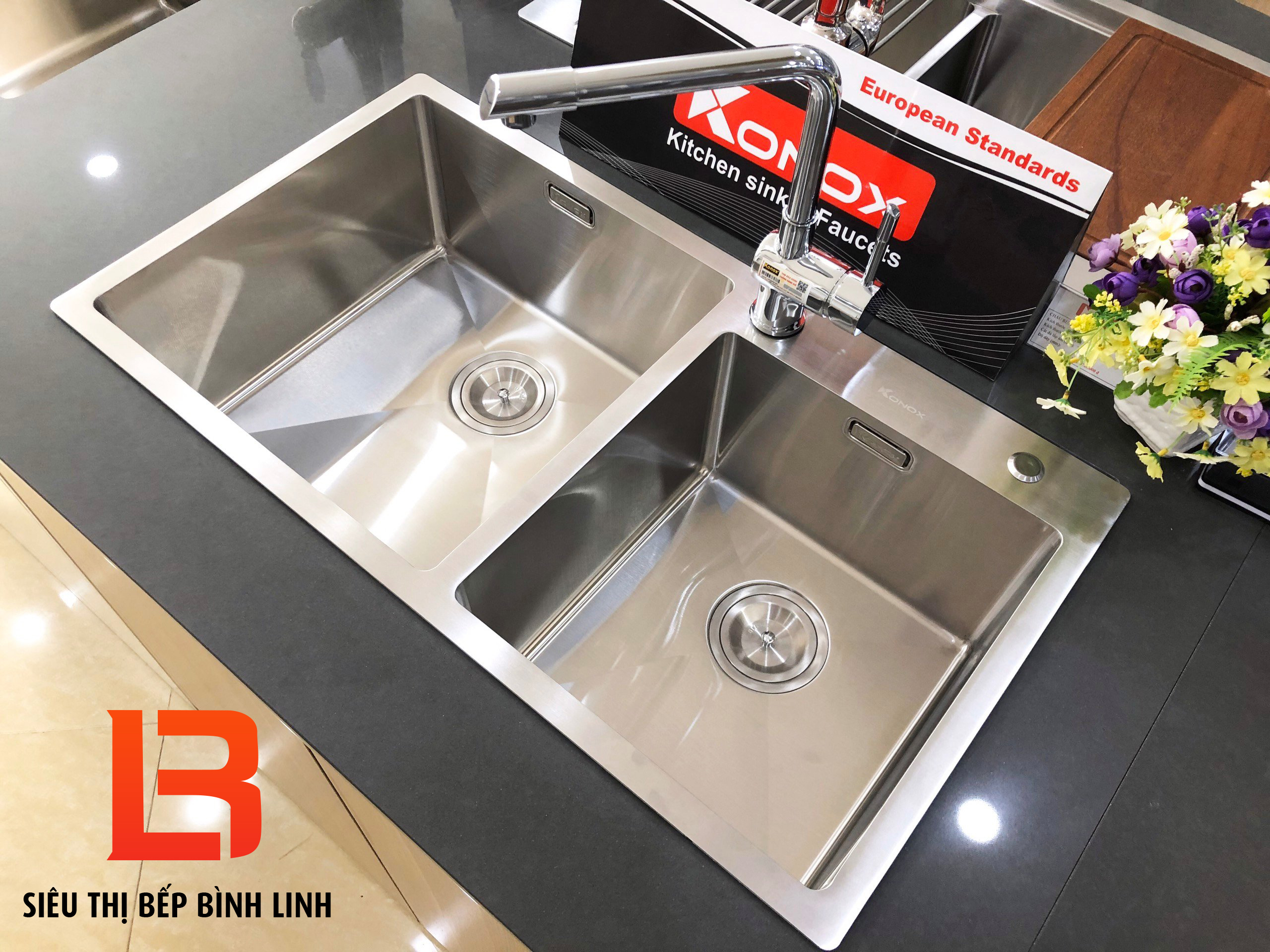 Chậu vòi rửa bát tại Vinh, Nghệ An