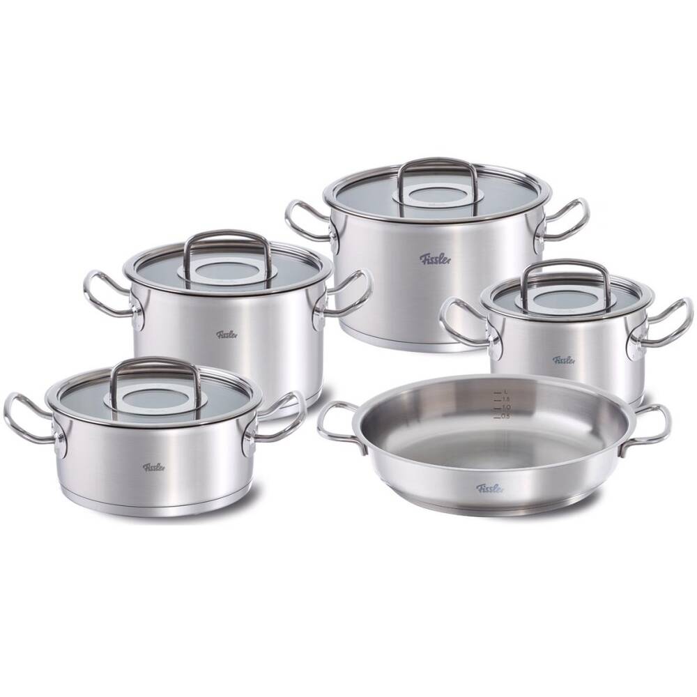 Bộ nồi Fissler 5c vung kính  Original- Profi