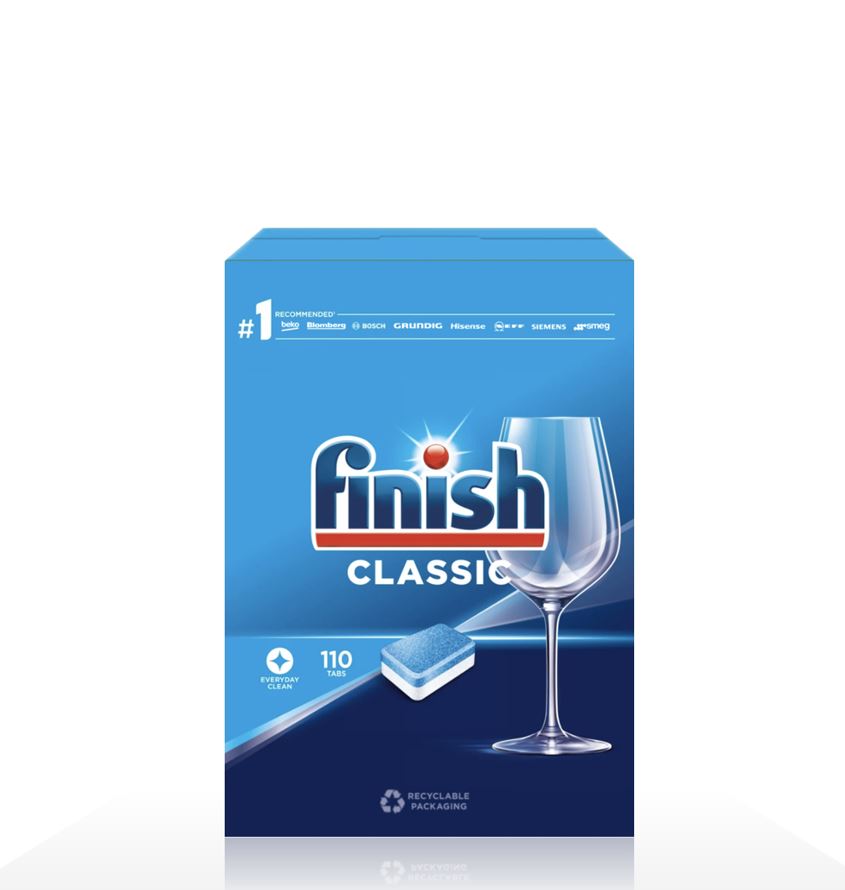 VIÊN RỬA BÁT FINISH CLASSIC - HỘP 110 VIÊN