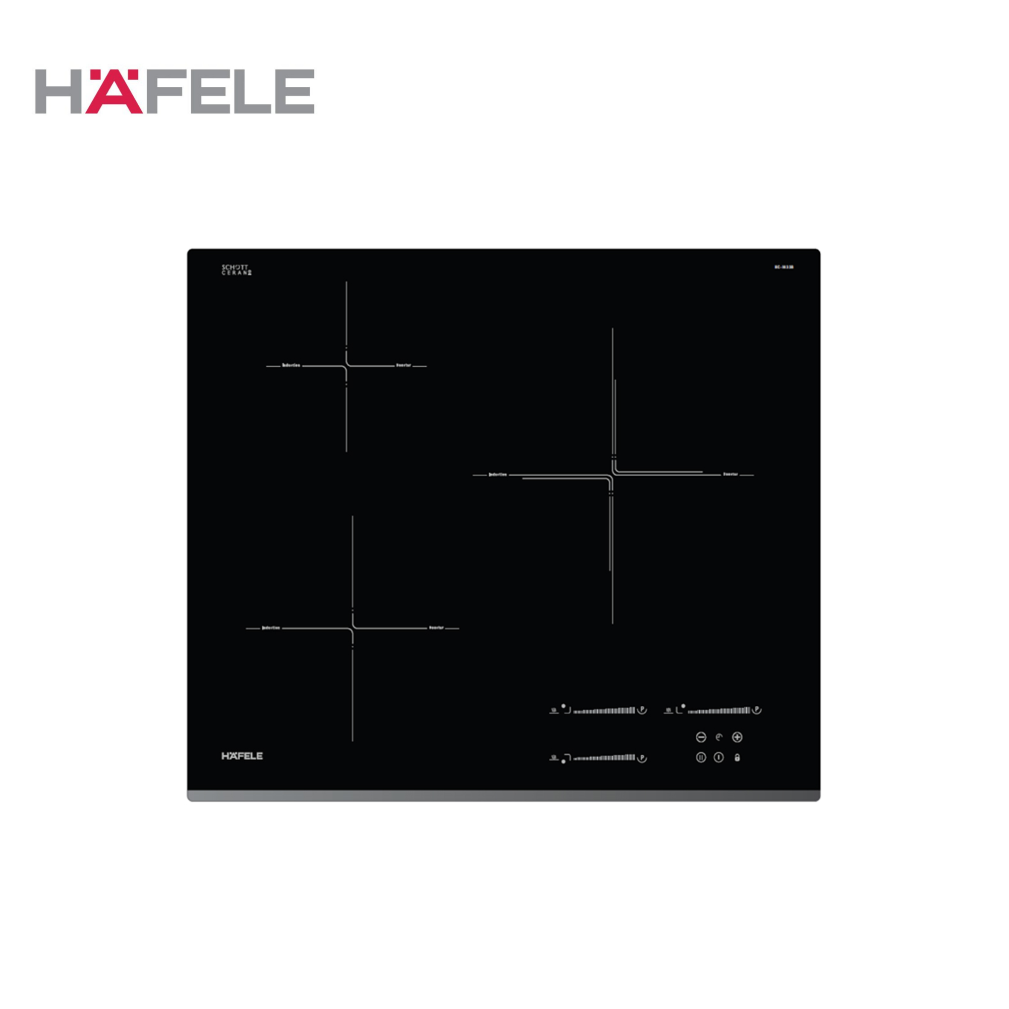 Bếp từ Hafele 536.61.801 (3 vùng) - Ba Lan