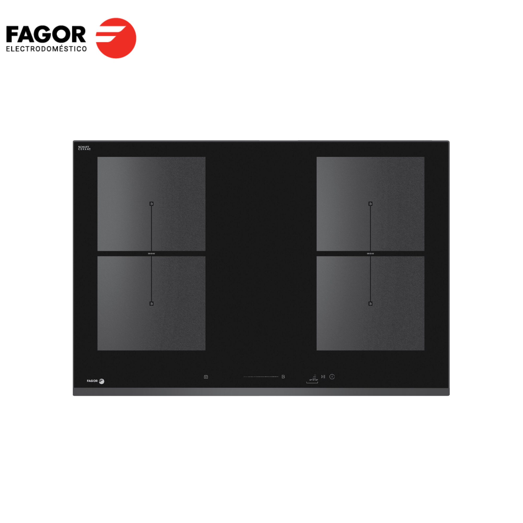 Bếp từ Fagor IF-Zone74BS (4 vùng)