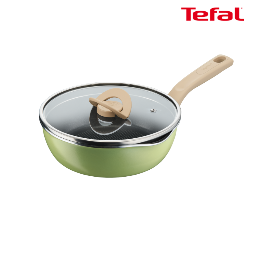 Chảo có nắp Tefal màu xanh 22cm G1652524