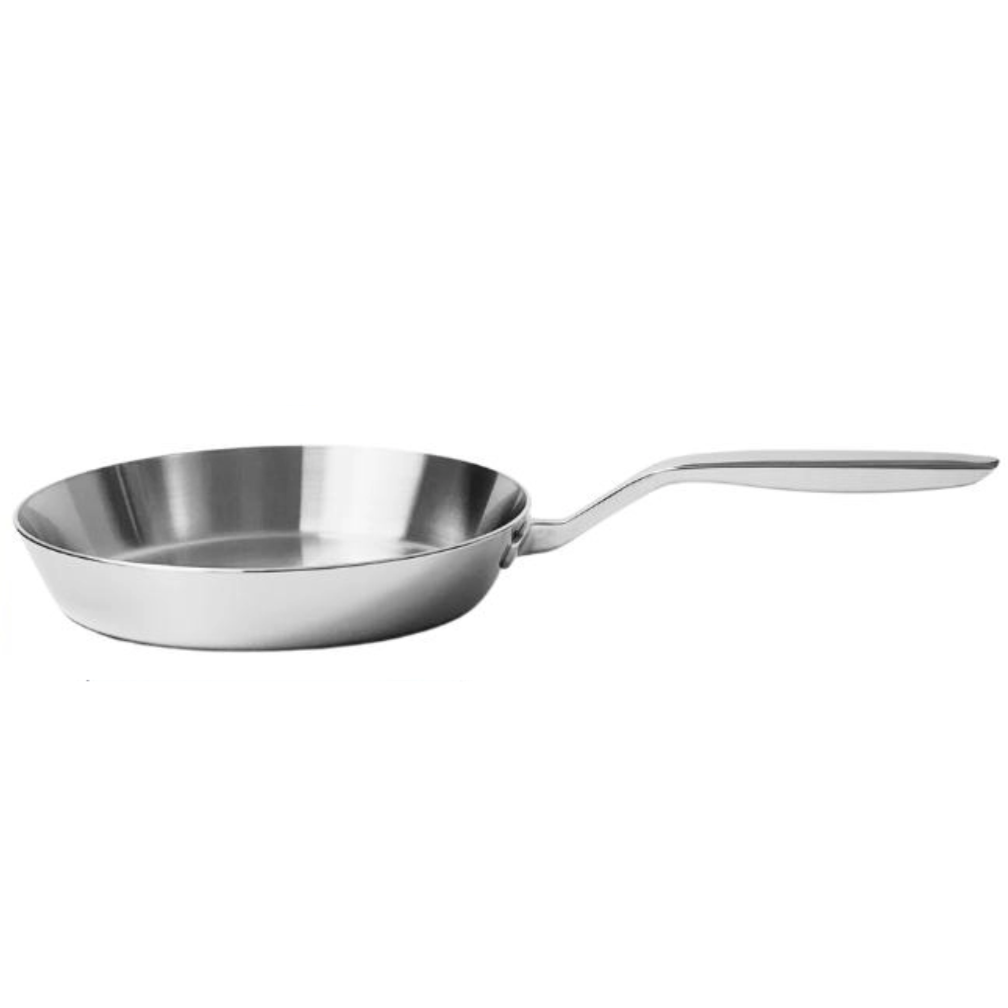 Chảo lòng inox 3 lớp Kaiyo 24cm cạn