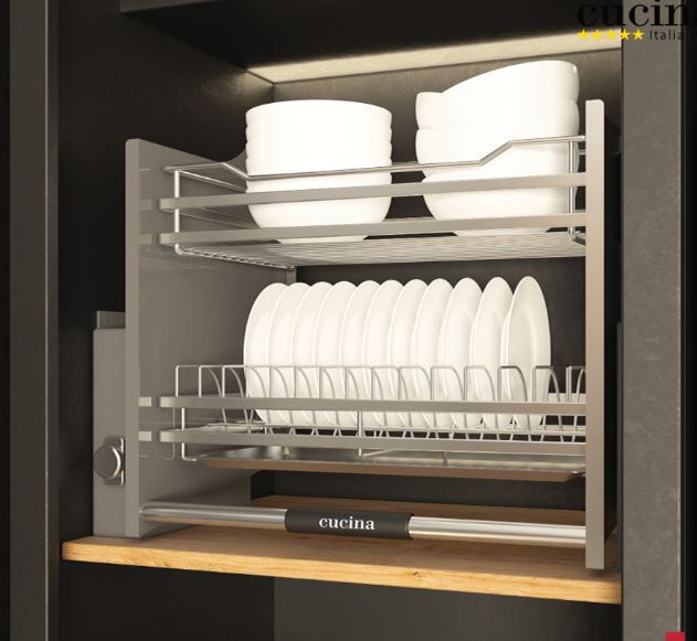 Giá bát nâng hạ Cucina 600mm--504.76.014