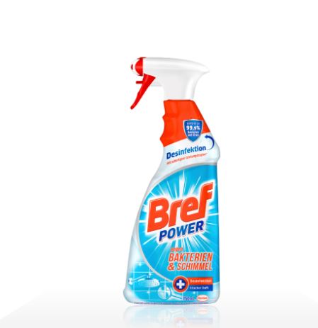 Xịt vệ sinh nhà tắm đa năng Bref 750ml