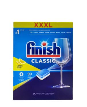 Viên rửa bát Finish Classic 90V hương chanh