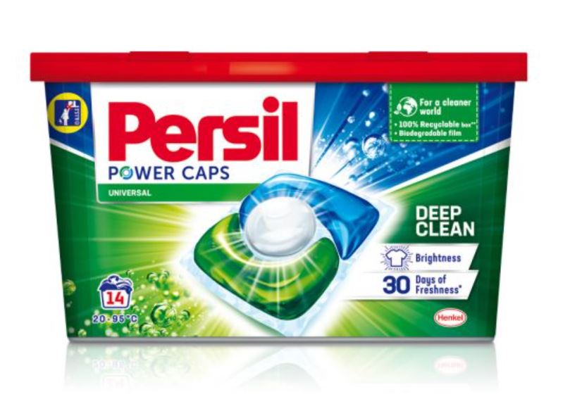 Viên giặt, xả Persil Power Caps 14 viên Color