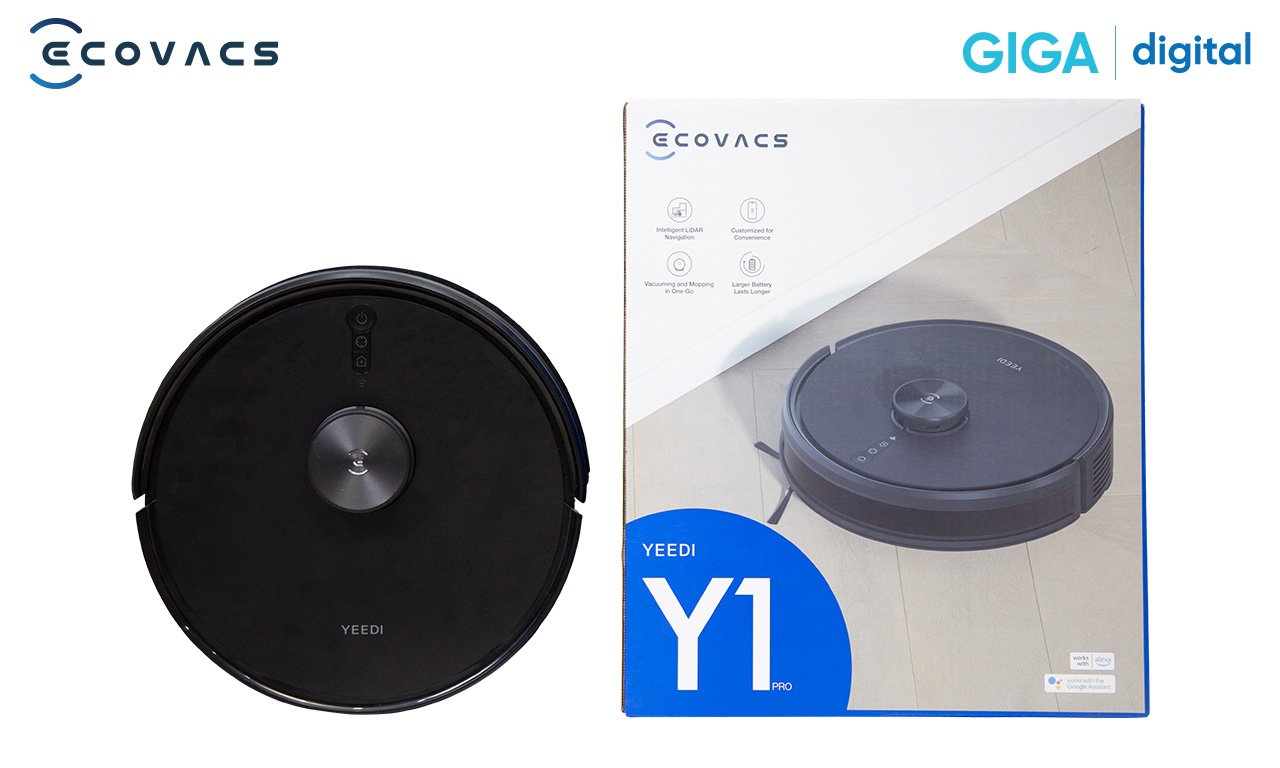 Robot hút bụi lau nhà thông minh Ecovacs Y1 Pro