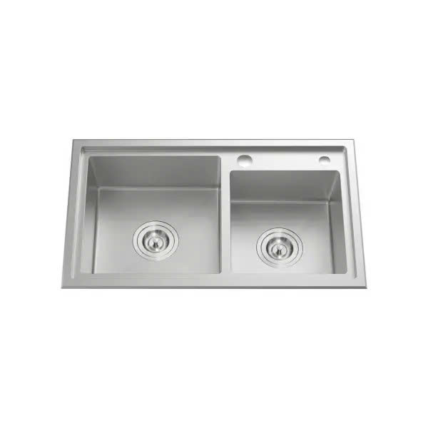 CHẬU RỬA BÁT 2 HỐ NOBINOX LIKEN NL786