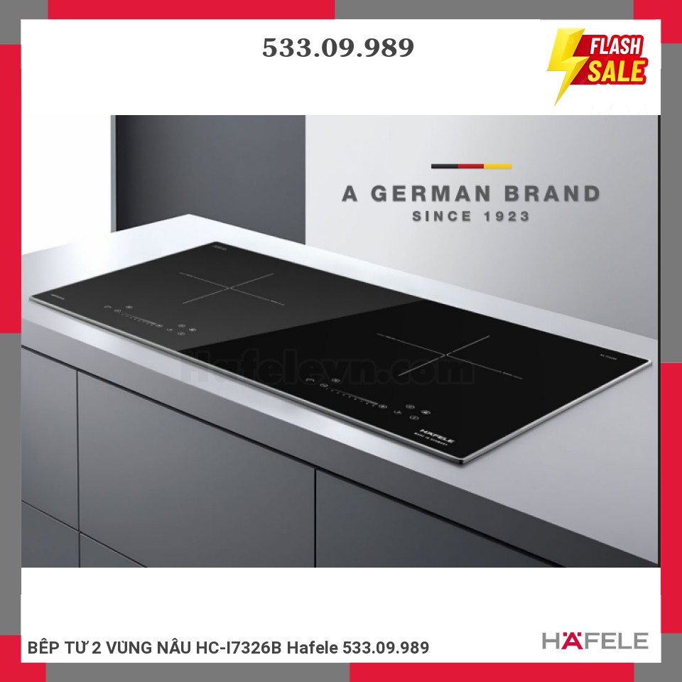 BẾP TỪ 2 VÙNG NẤU HC-I7326B Hafele 533.09.989