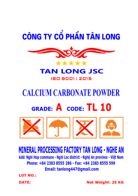 Bột 10 microns, không tráng phủ