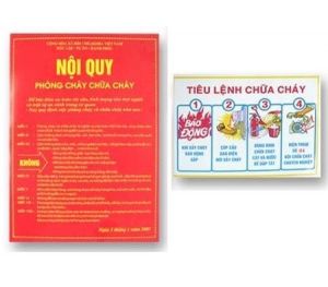 Bộ Nội quy - Tiêu lệnh Phòng cháy chữa cháy