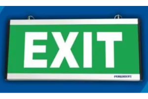 Đèn exit pragon 2 mặt  không chỉ hướng