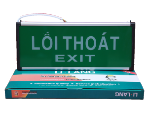 Đèn exit Lilang 1 mặt không chỉ hướng