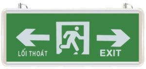 ĐÈN EXIT THOÁT NẠN CHỈ 2 HƯỚNG