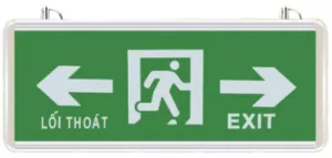 ĐÈN EXIT THOÁT NẠN CHỈ 2 HƯỚNG