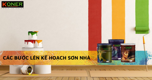LÊN KẾ HOẠCH SƠN NHÀ