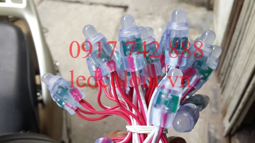 Bóng led 8 đế 12 ly đầu đục