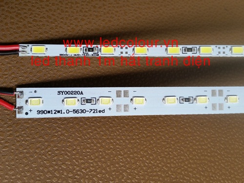 Led thanh 1m hắt tranh điện