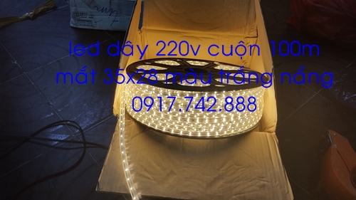 Led dây 35x28 220v màu trắng nắng