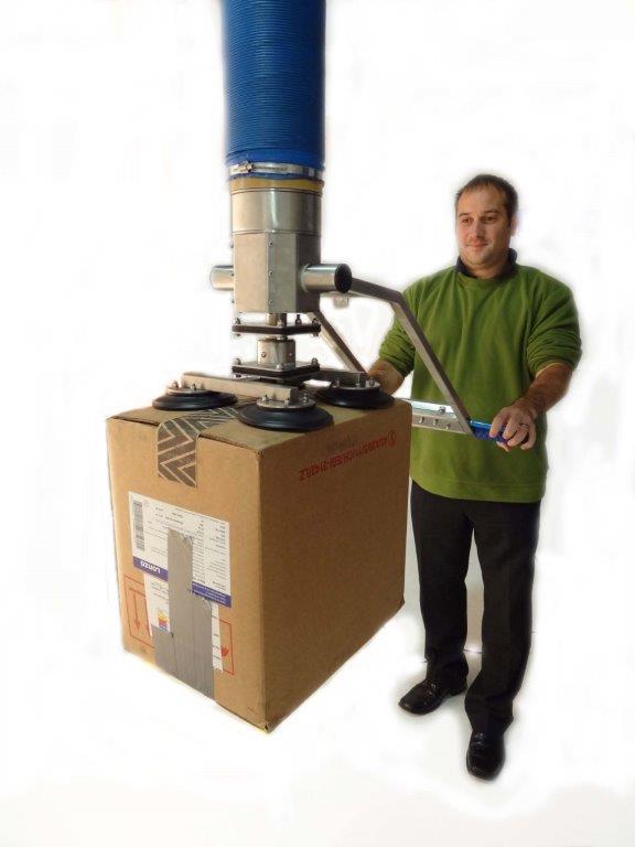 Thiết bị nâng chân không dùng cho thùng carton