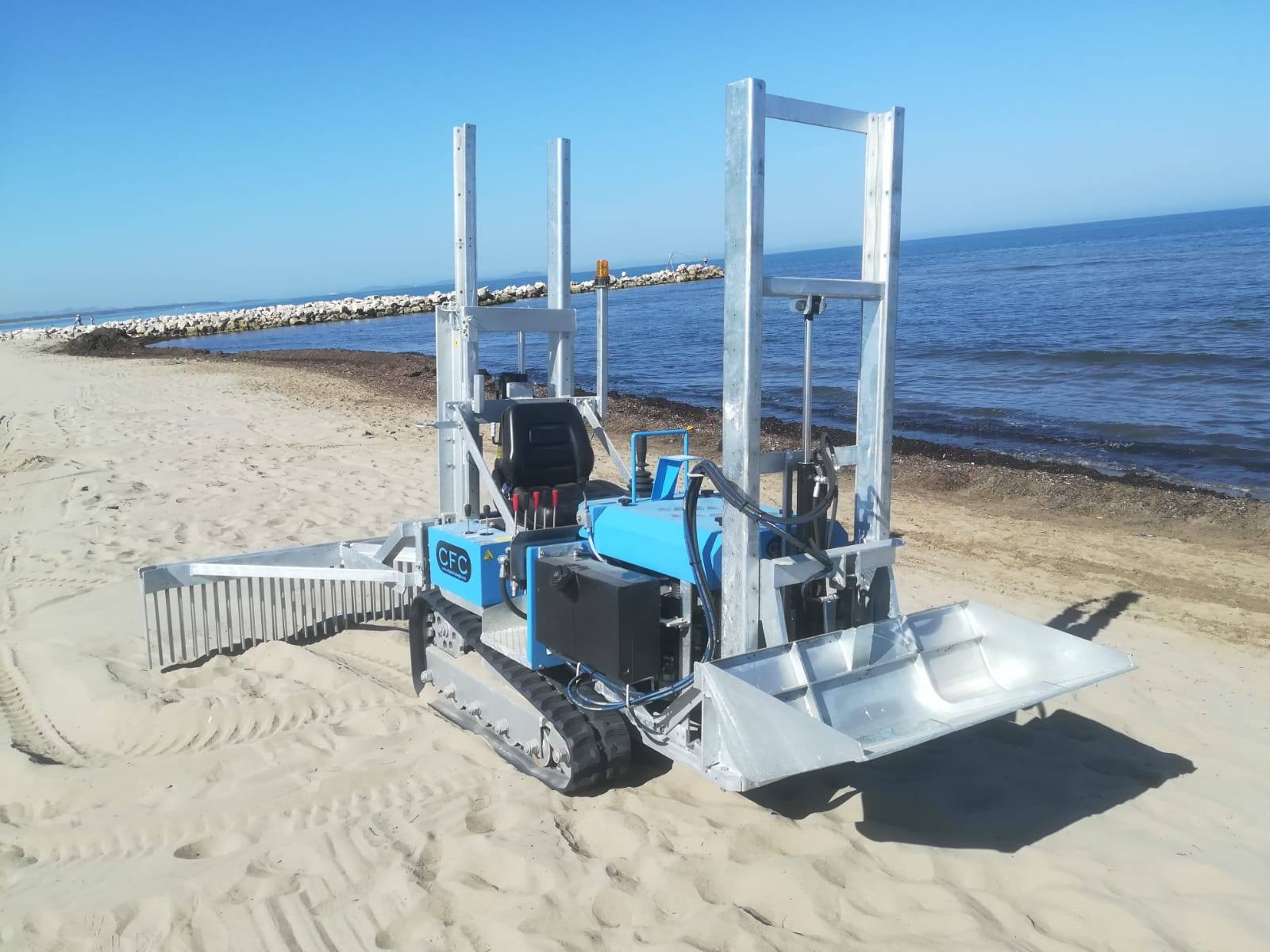 Máy sàng cát bãi biển Speed Tapiro 100