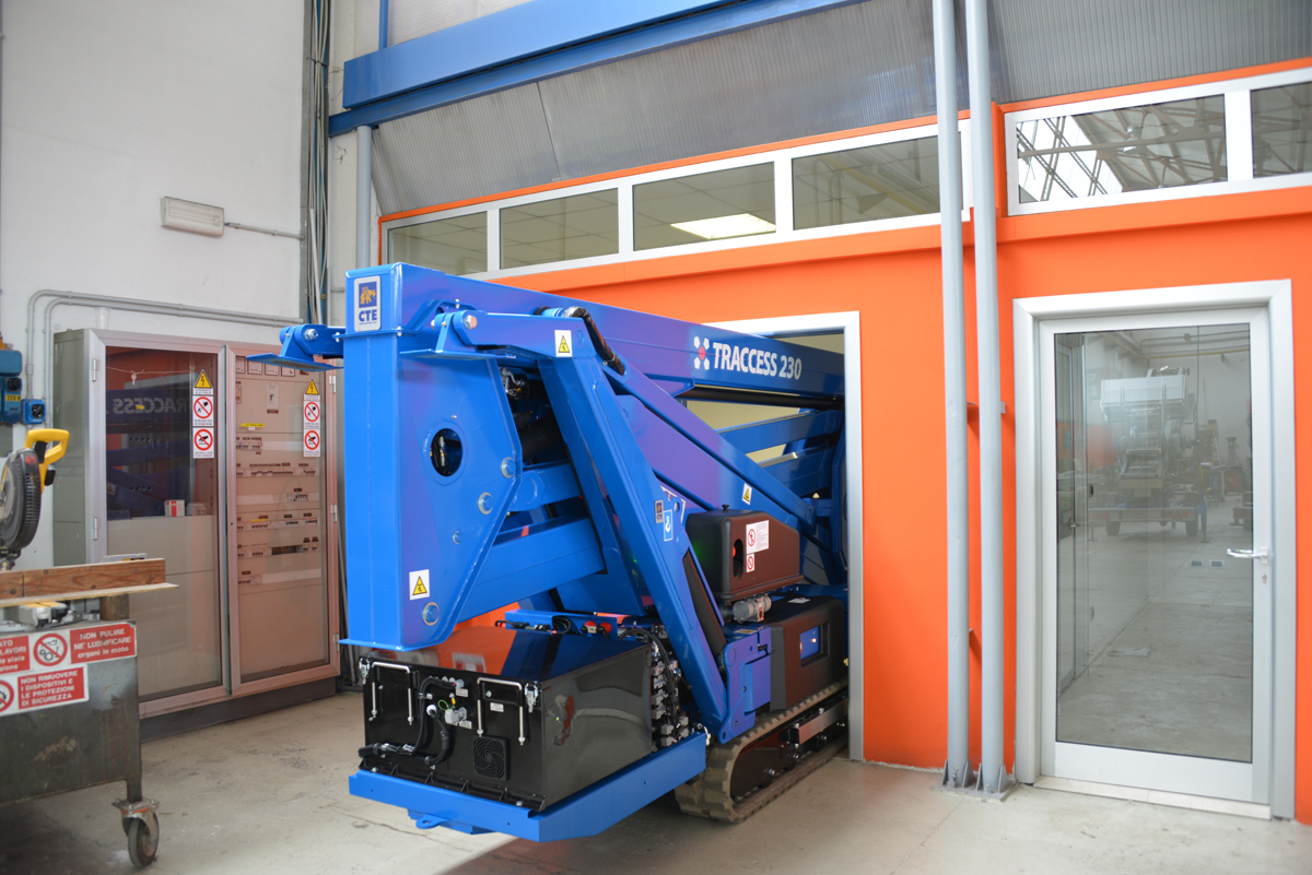 Xe có thể qua cửa hẹp