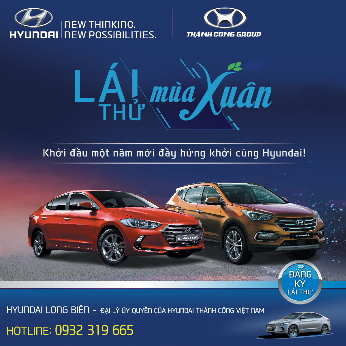 LÁI THỬ MÙA XUÂN – Khởi đầu hứng khởi cùng Hyundai