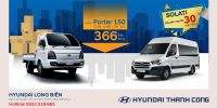 Khuyến mại dành cho xe Solati và điều chỉnh giá bán lẻ xe New Porter H150