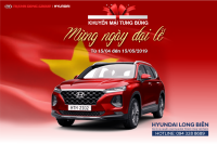 "Khuyến mại tưng bừng - Mừng ngày Đại lễ" từ ngày 15/04 đến 15/05/2019 | HYUNDAI LONG BIÊN