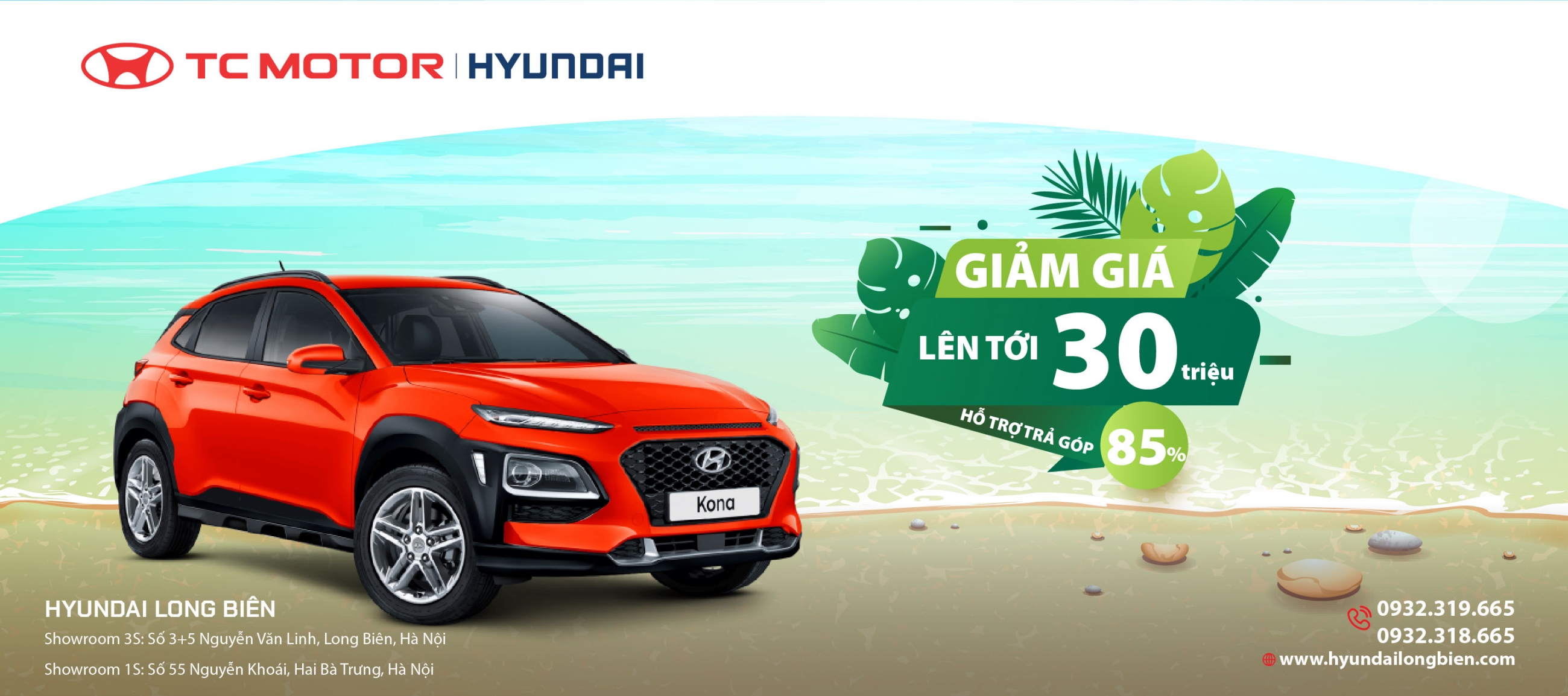 Khuyến mại lên đến 30 triệu đồng khi mua xe Hyundai KONA | Hyundai Long Biên by TC MOTOR