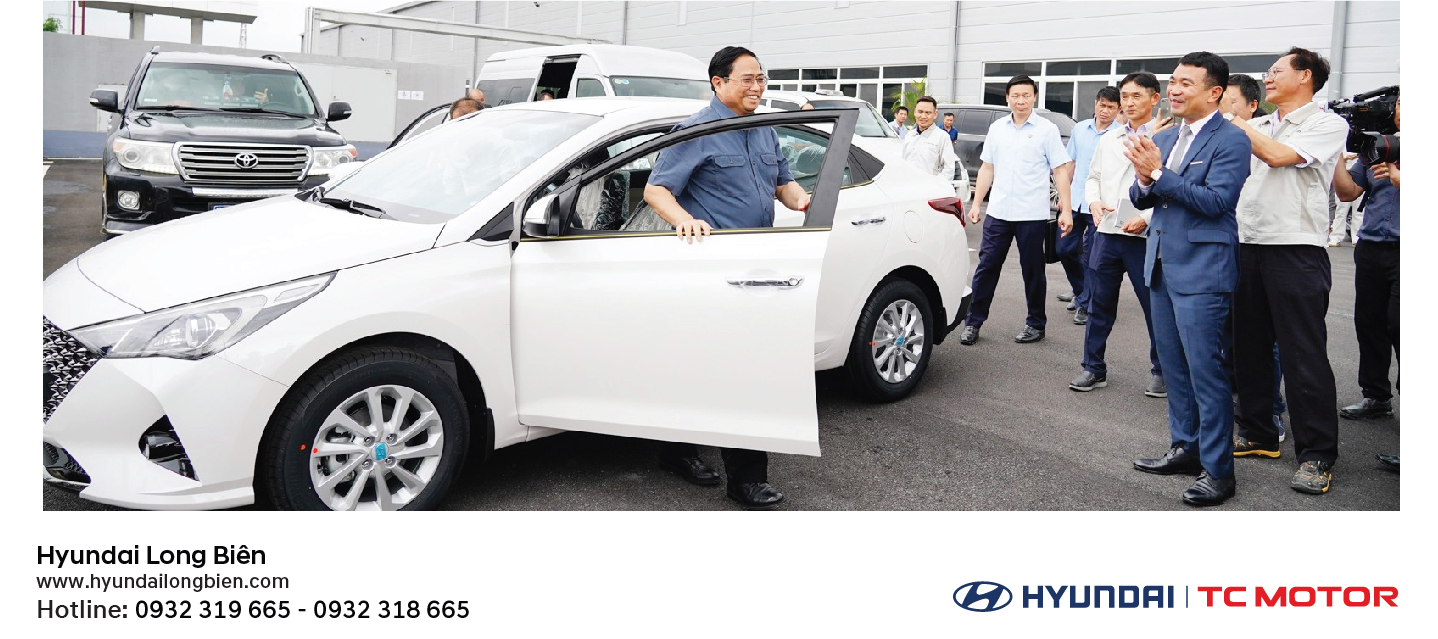 Thủ tướng chính phủ đến thăm và làm việc tại Nhà máy ô tô Hyundai Thành Công