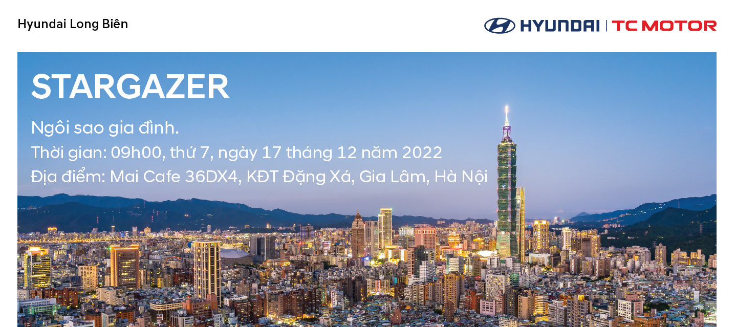 TRƯNG BÀY HYUNDAI STARGAZER TẠI HYUNDAI LONG BIÊN