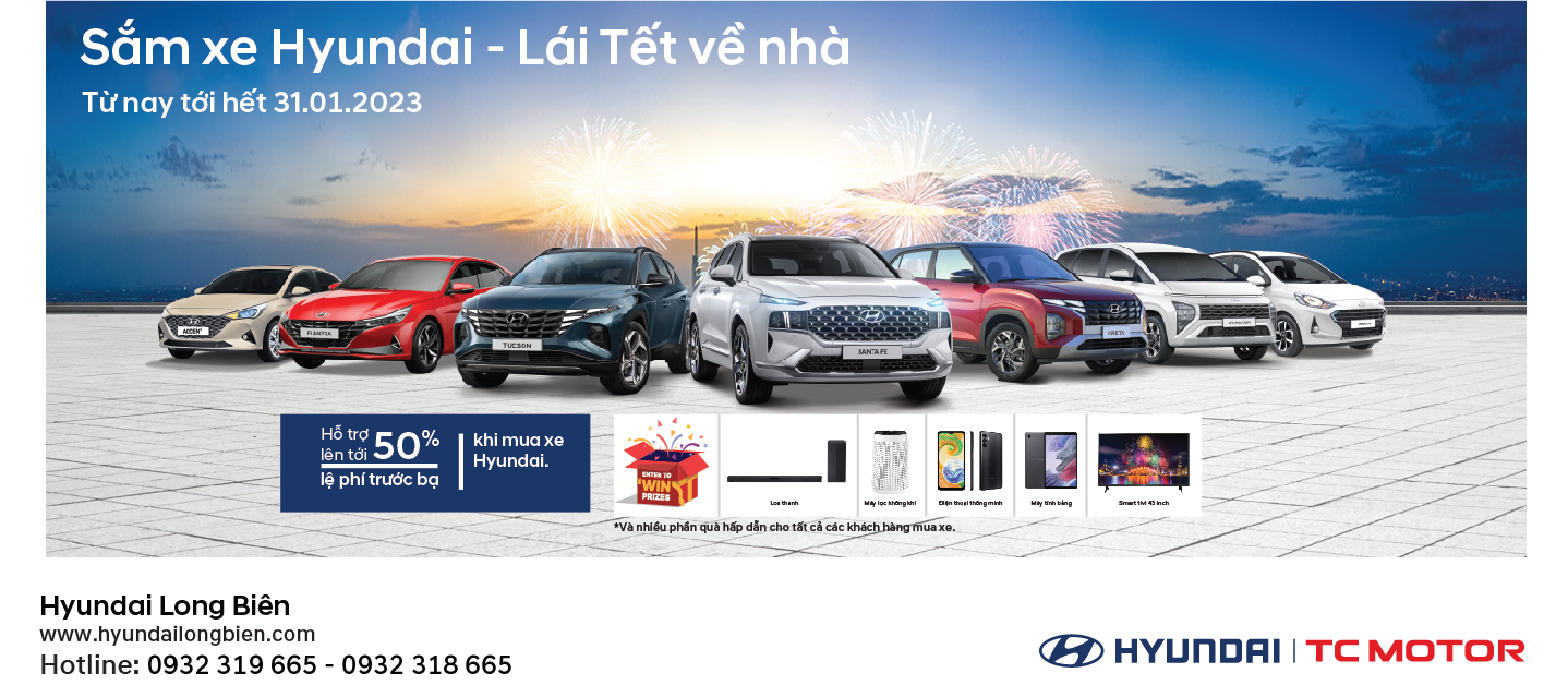 Sắm xe Hyundai - Lái Tết về nhà