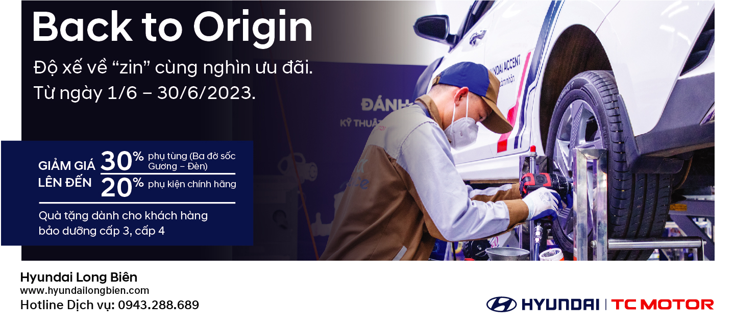 BACK TO ORIGIN - ĐỘ XẾ VỀ “ZIN” – ĐÓN NGHÌN ƯU ĐÃI DỊCH VỤ GIẢM TỚI 30%