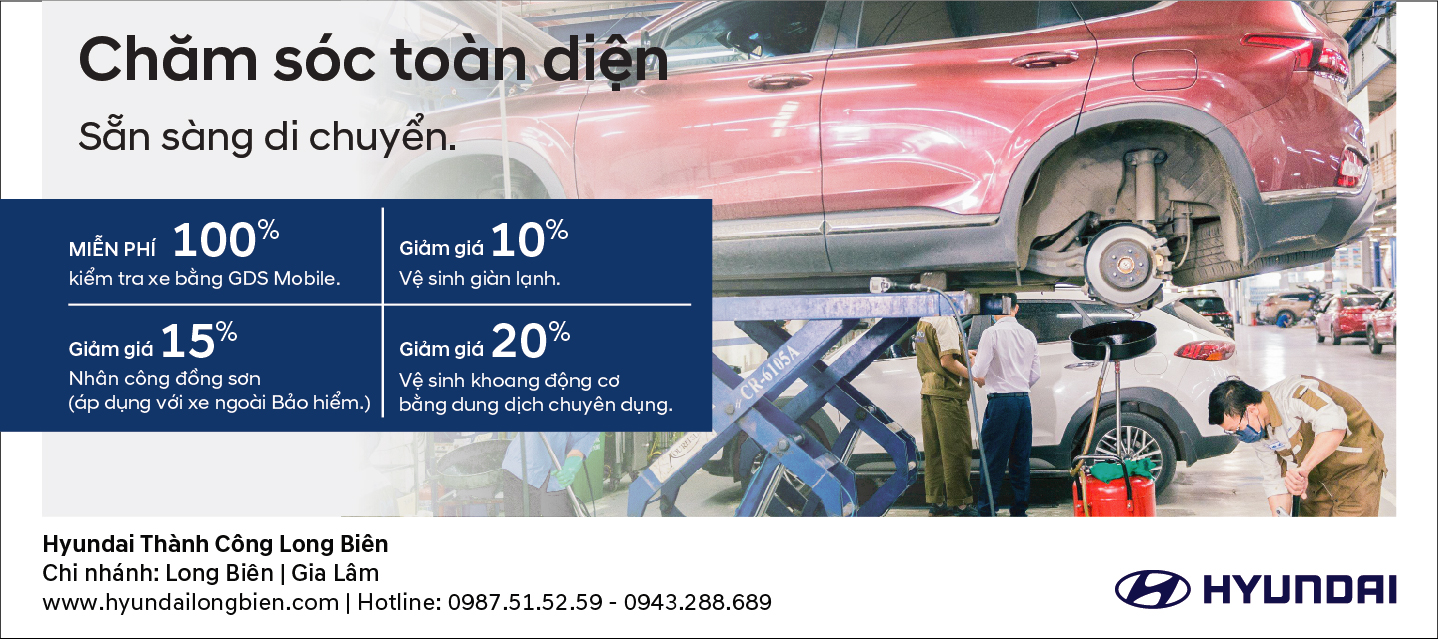 Chương trình dịch vụ tháng 3.2024: Chăm sóc toàn diện - Sẵn sàng di chuyển