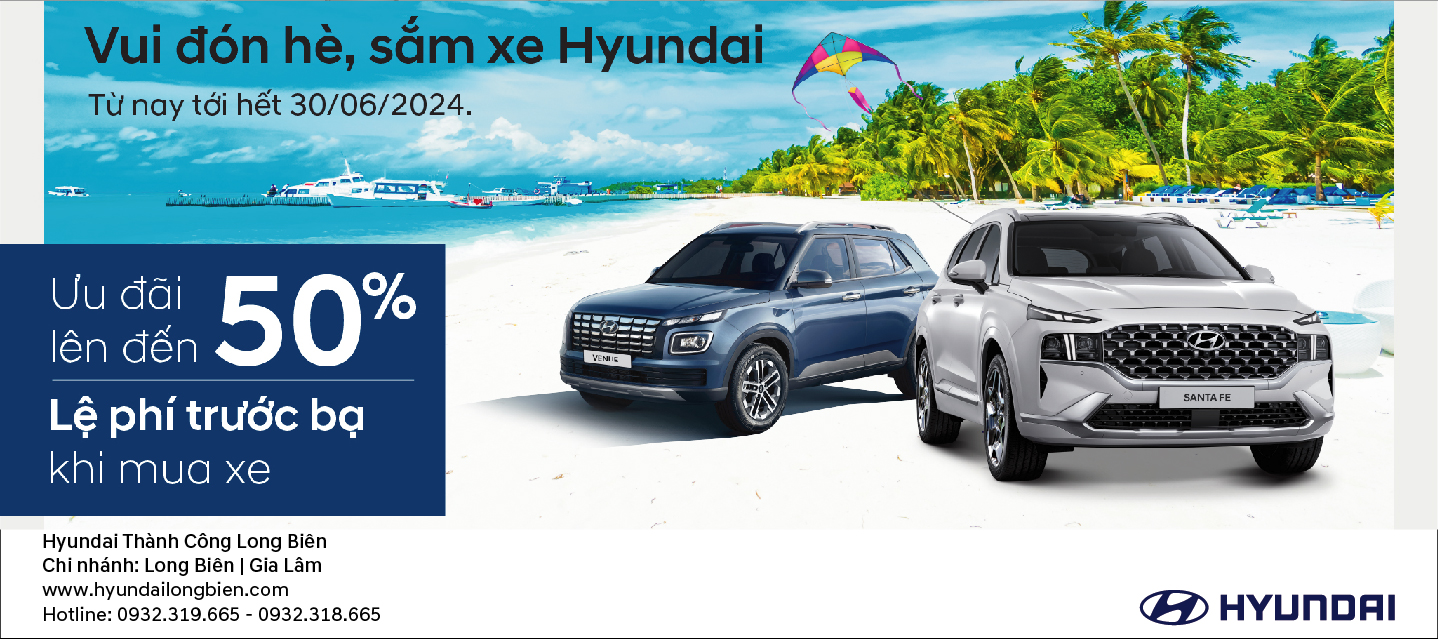 VUI ĐÓN HÈ - SẮM XE HYUNDAI